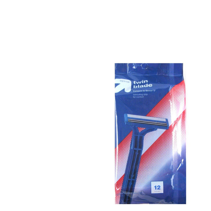 Men's Twin Blade Disposable Razor - 12ct - Up&Up&