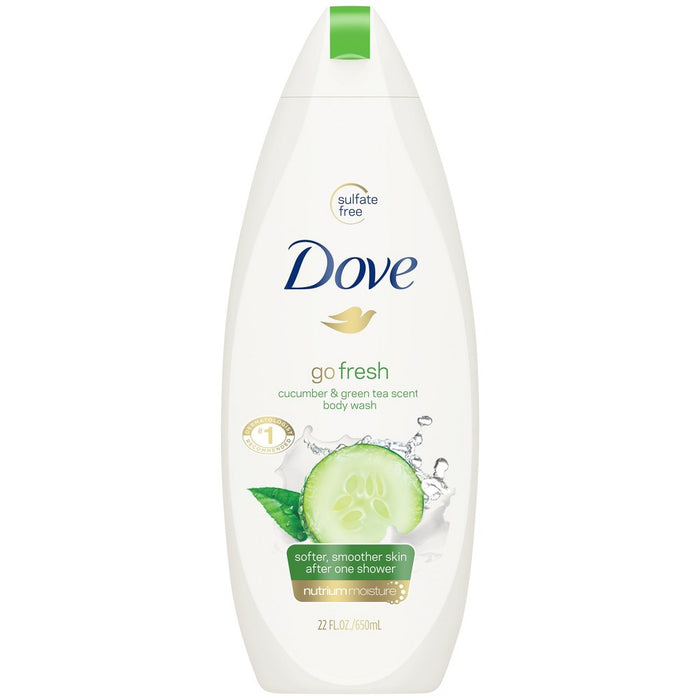 Dove go Fresh Cucumber & Green Tea Body Wash - 22 fl oz