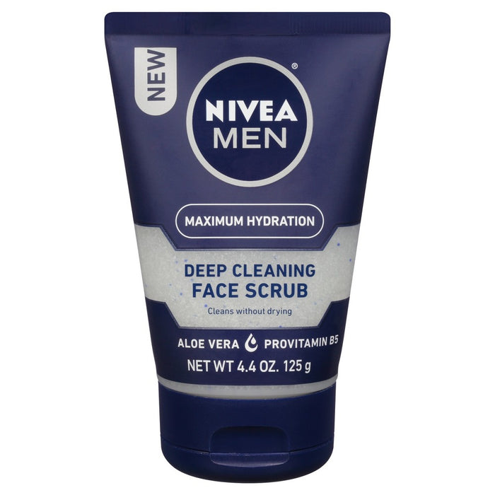Nivea Men 4.4oz maximum hydration face scrub