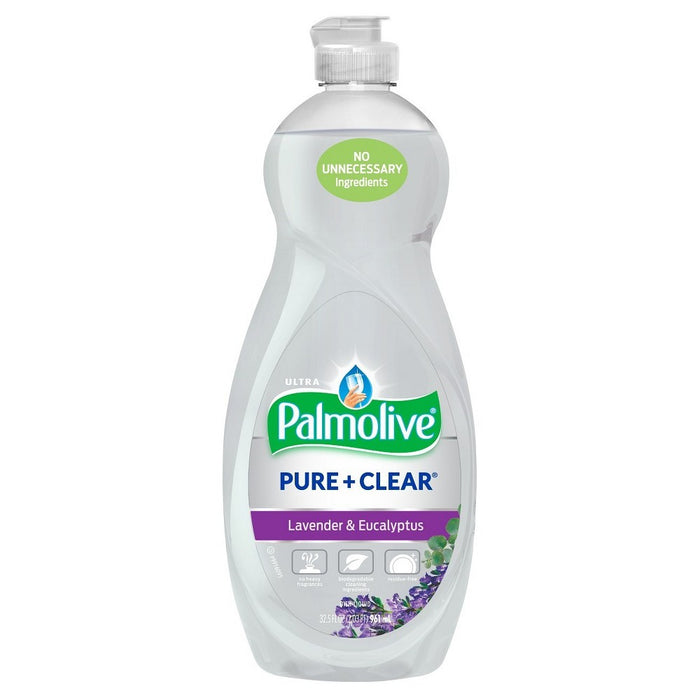 Palmolive Ultra Liquid Dish Soap - Pure and Clear - Lavender and Eucalyptus - 32.5 fl oz