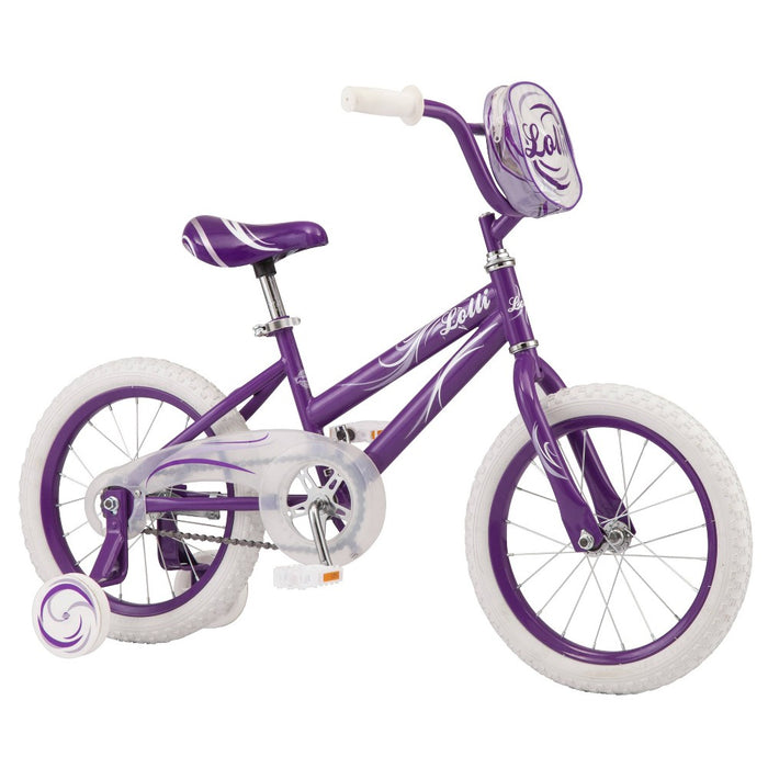 Pacific Lolli 16" Kids Bike - Purple/White (LOCAL PICKUP ONLY)