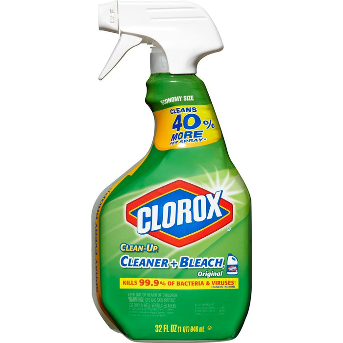 Clorox Clean-Up All Purpose Cleaner with Bleach Spray Bottle Original 32 oz