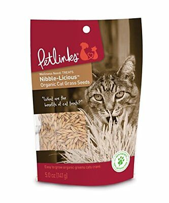 Petlinks Nibble-Licious Cat Grass Seeds 5 oz