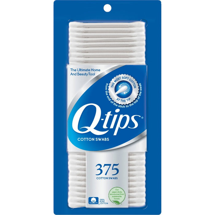 Q-Tips Cotton Swabs - 375ct