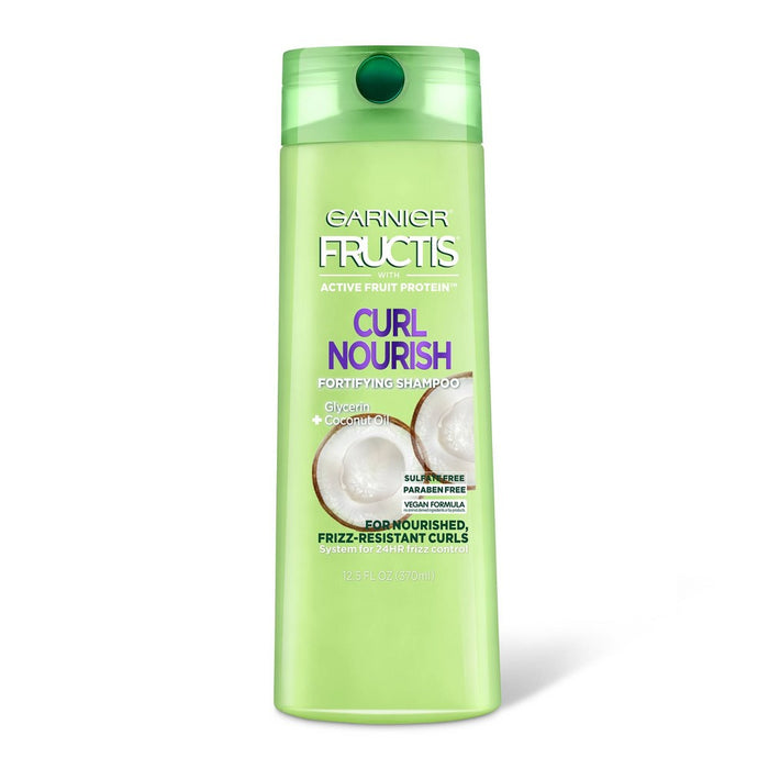 Garnier Fructis Curl Nourish Sulfate-Free Shampoo - 12.5 fl oz