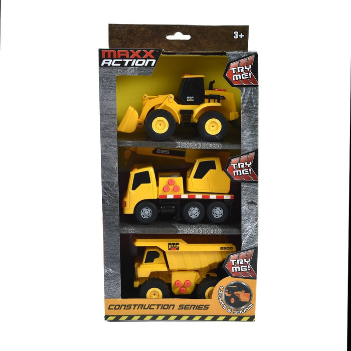 Maxx Action Construction Series 3pk