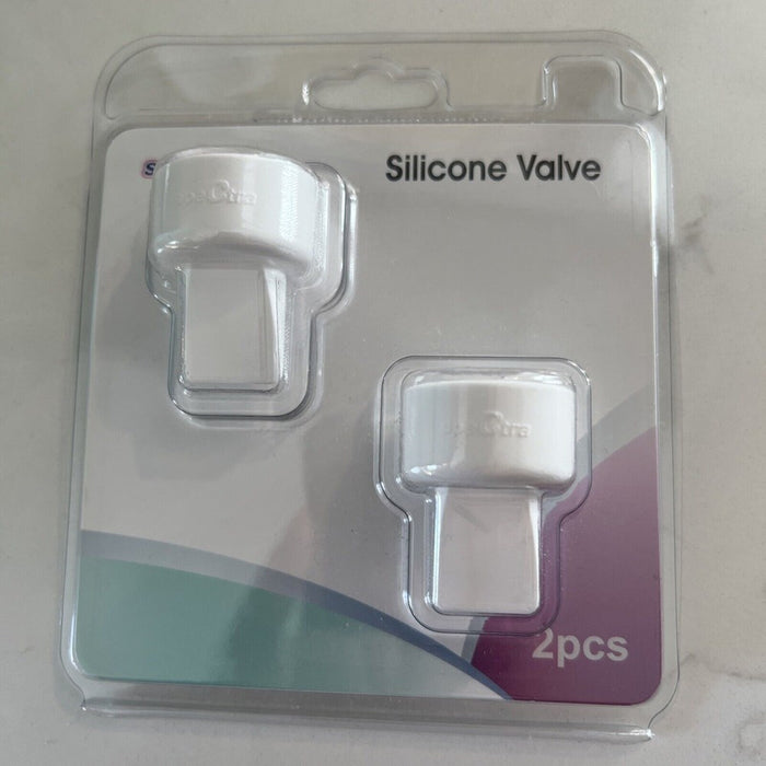 Spectra Duckbill Valve White Set of 2 (Silicone Valve)