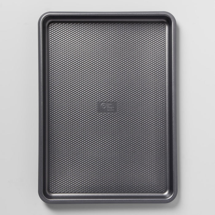 12" x 17" Non-Stick Jumbo Cookie Sheet Aluminized Steel - Made By Design&