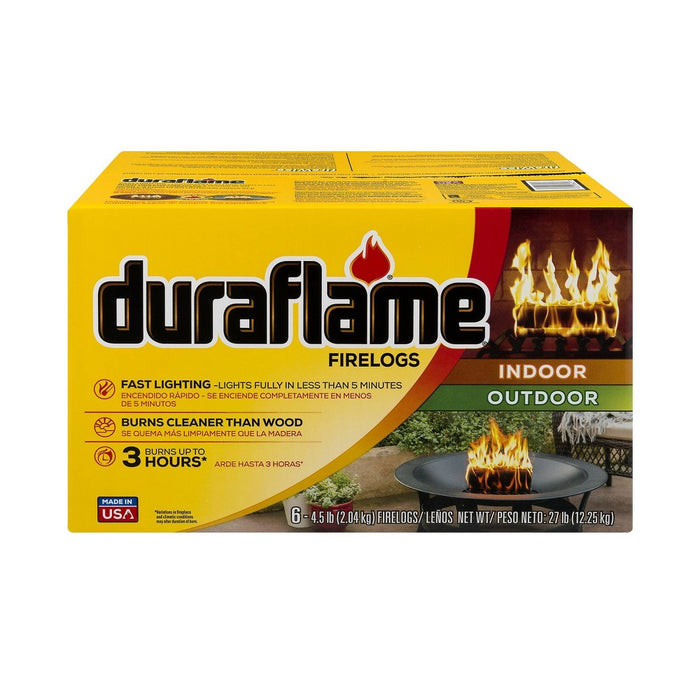 Duraflame 6pk 4.5lb Firelog Wood (LOCAL PICKUP ONLY)