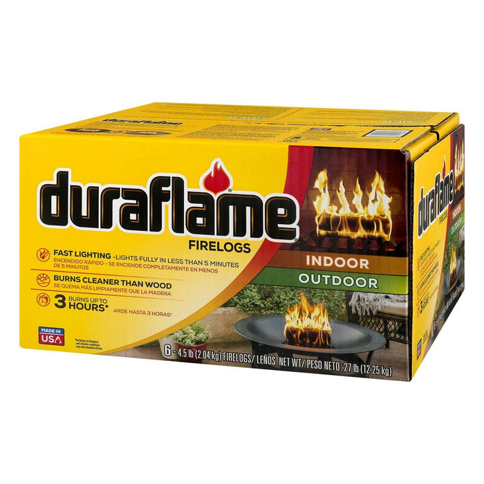 Duraflame 6pk 4.5lb Firelog Wood (LOCAL PICKUP ONLY)