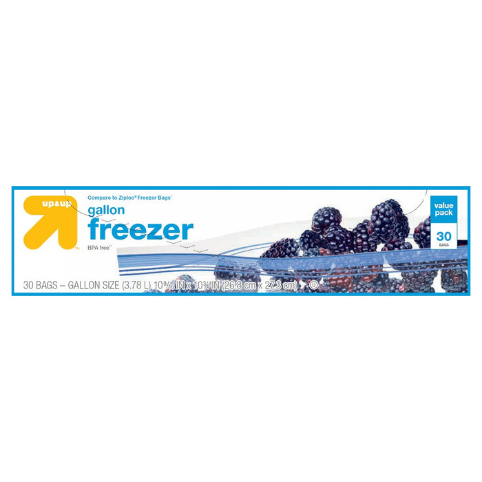 Gallon Freezer Bags - 30ct - Up&Up&