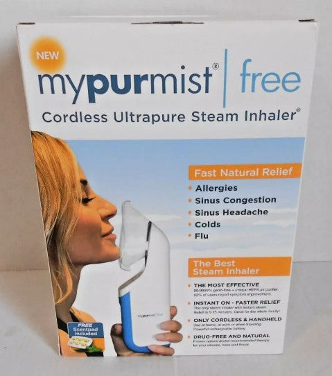 Mypurmist Free Ultrapure Steam Inhaler