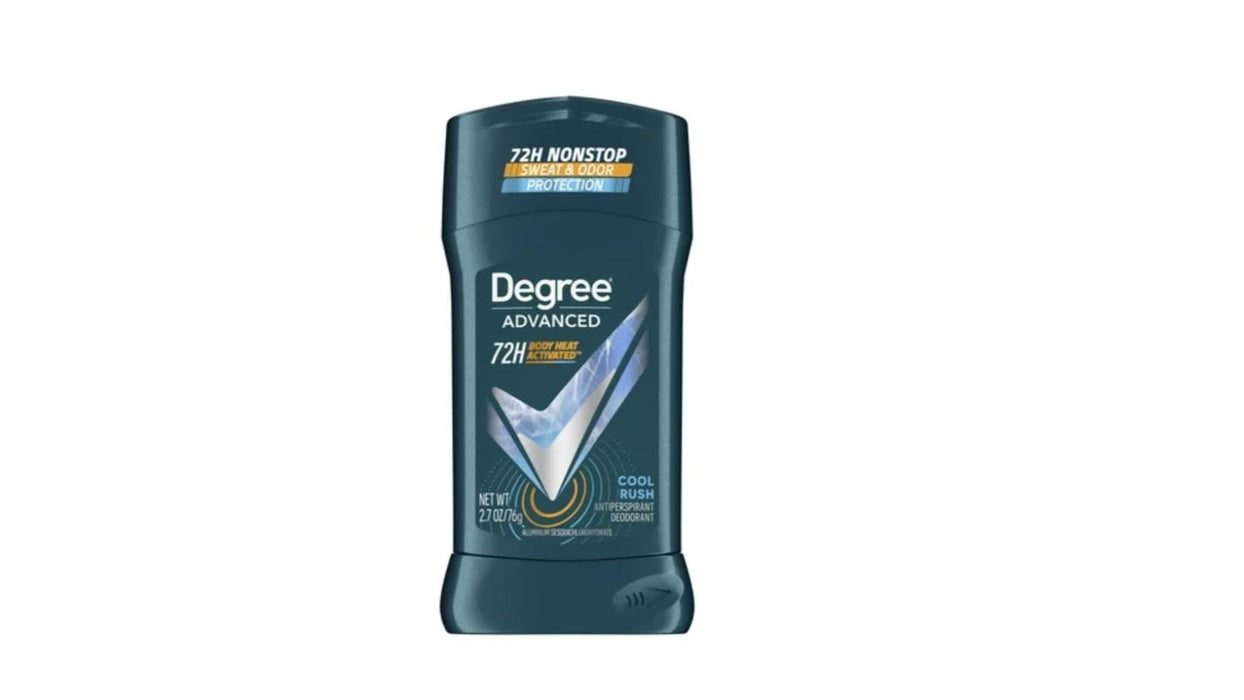 Unilever Degree Men Antiperspirant Deodorant, Cool Rush, 2.7 Ounce