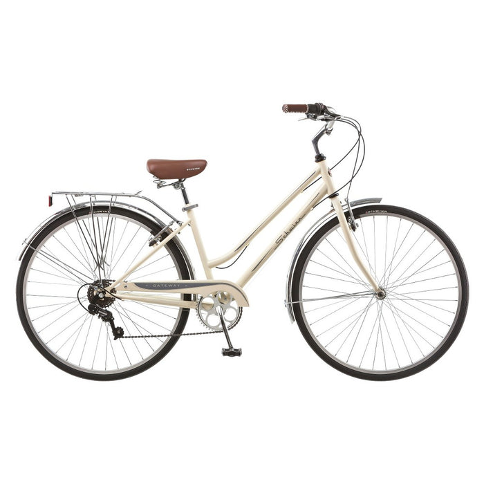 Schwinn Women's Gateway 700c/28" Hybrid Bike - Cream (LOCAL PICKUP ONLY)