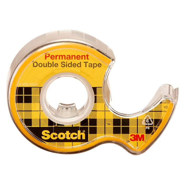 Scotch 3pk Double Sided Tape 1/2" x 250"