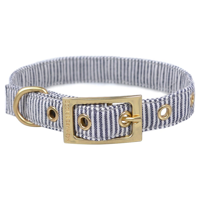 Railroad Stripe Dog Collar - Small - Boots & Barkley&