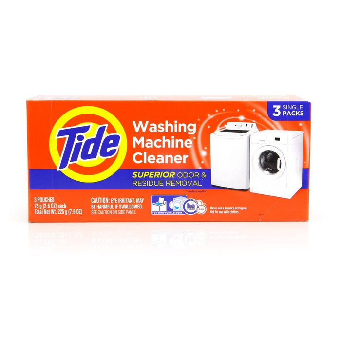 Tide Washing Machine Cleaner Pouches - 3ct