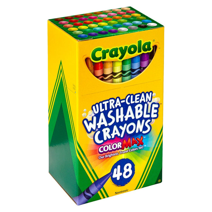 Crayola UltraClean Crayons Washable 48ct