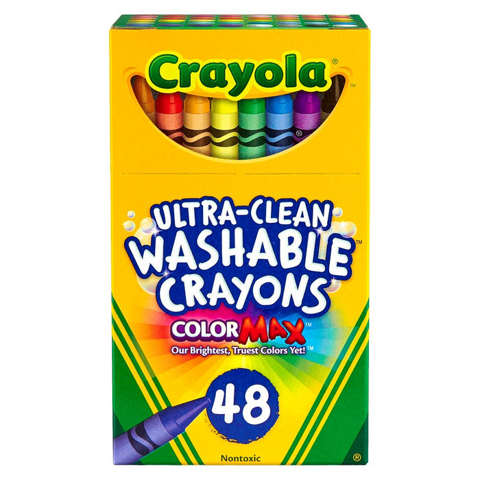 Crayola UltraClean Crayons Washable 48ct