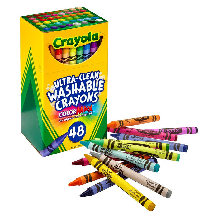 Crayola UltraClean Crayons Washable 48ct