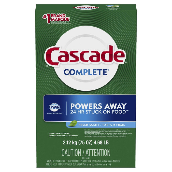 Cascade Complete Powder Dishwasher Detergent - Fresh Scent