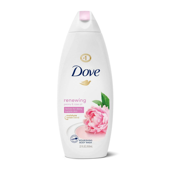 Dove Renewing Peony & Rose Oil Body Wash - 22 fl oz