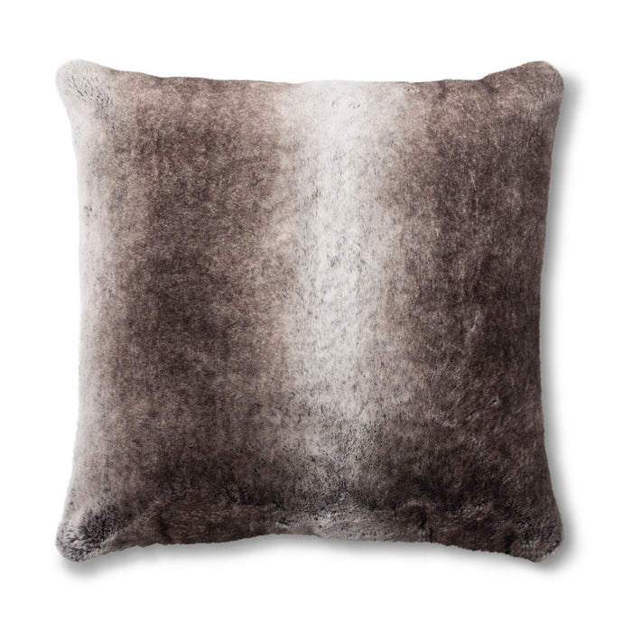 Neutral Faux Fur Throw Pillow - Threshold&