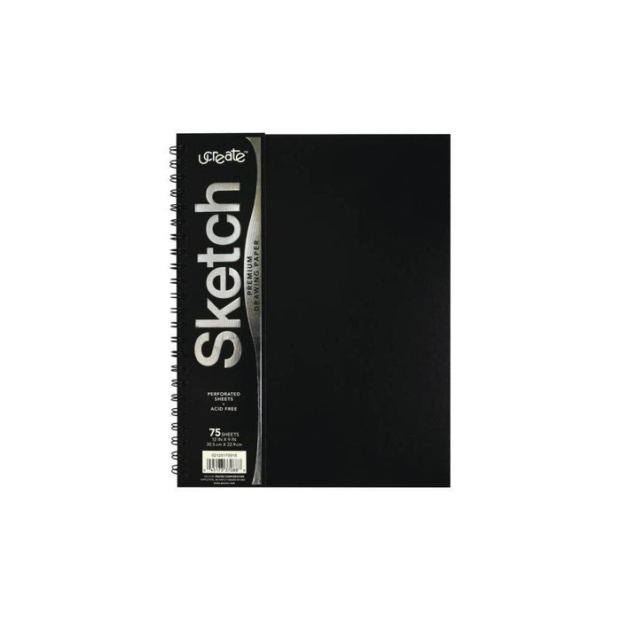 Carolina Pad 9x12 Sketch Book - Black