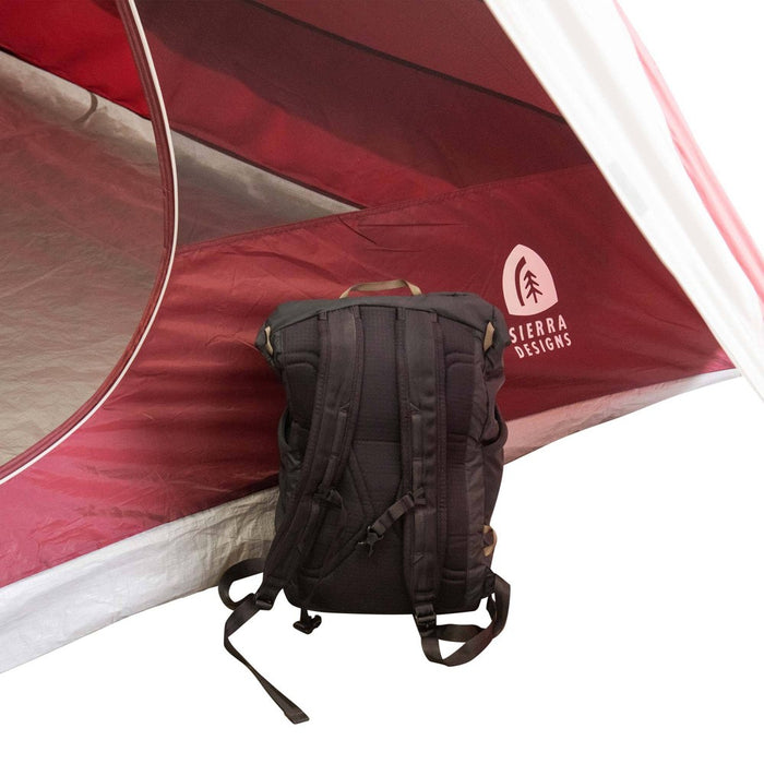 Sierra Designs Deer Ridge 6 Person Dome Tent - Red (LOCAL PICKUP ONLY)