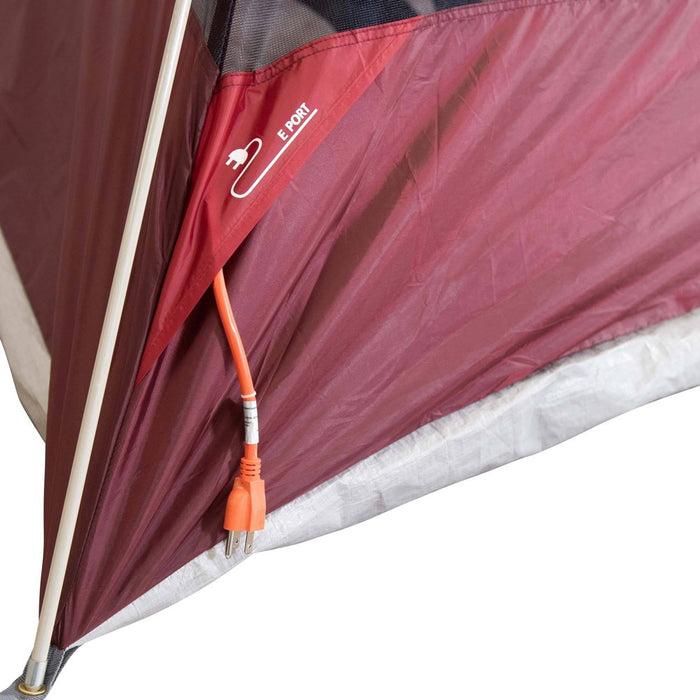 Sierra Designs Deer Ridge 6 Person Dome Tent - Red (LOCAL PICKUP ONLY)
