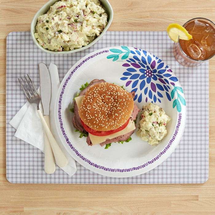 Dixie Everyday 10 1/16" Paper Plates - 54ct