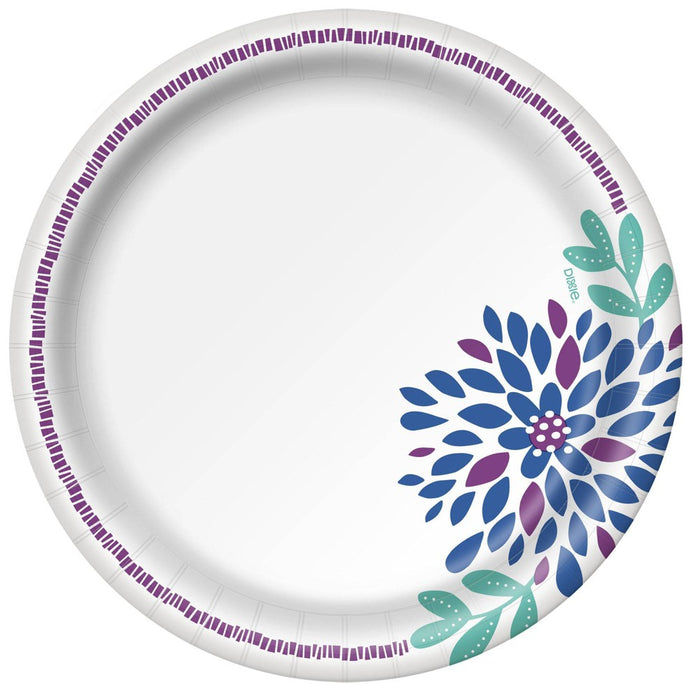 Dixie Everyday 10 1/16" Paper Plates - 54ct