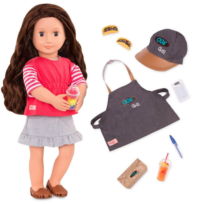 Our Generation Deluxe Food Truck Doll - Rayna
