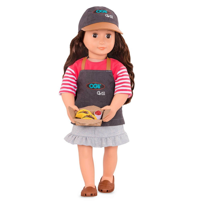 Our Generation Deluxe Food Truck Doll - Rayna