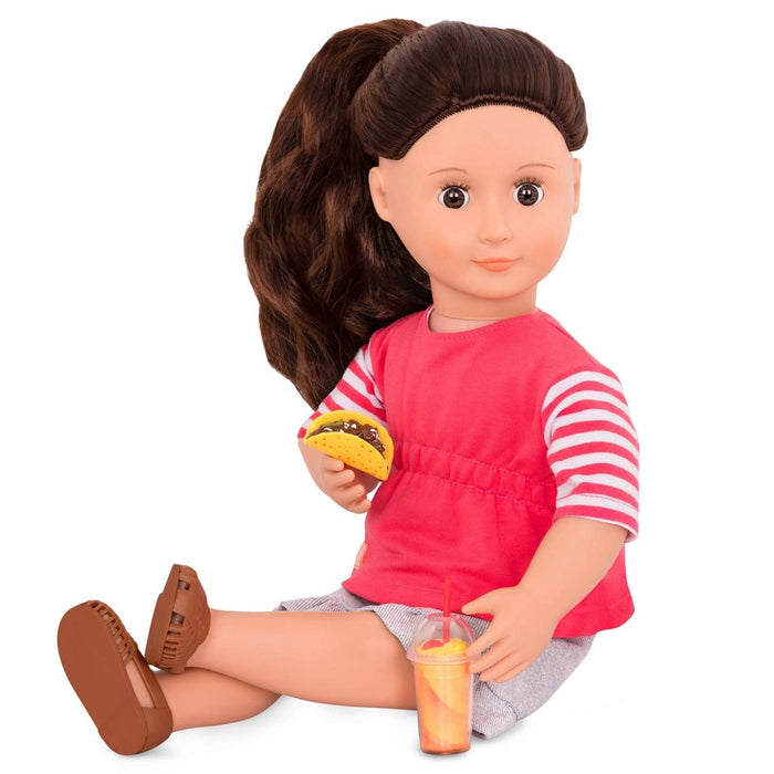 Our Generation Deluxe Food Truck Doll - Rayna