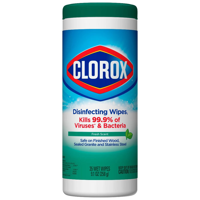 Clorox Disinfecting Wipes Fresh Scent 35 ct
