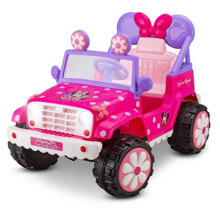 KidTrax 6V Minnie Mouse Flower Power 4x4 Powered Ride-On - Pink (LOCAL PICKUP ONLY)