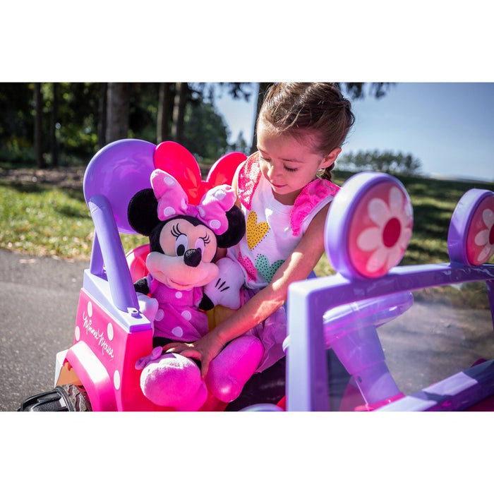 KidTrax 6V Minnie Mouse Flower Power 4x4 Powered Ride-On - Pink (LOCAL PICKUP ONLY)