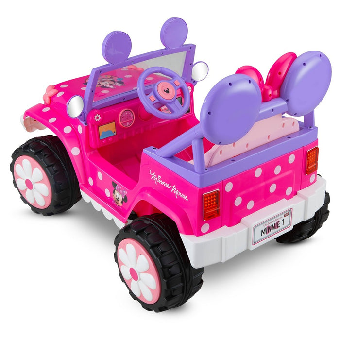 KidTrax 6V Minnie Mouse Flower Power 4x4 Powered Ride-On - Pink (LOCAL PICKUP ONLY)