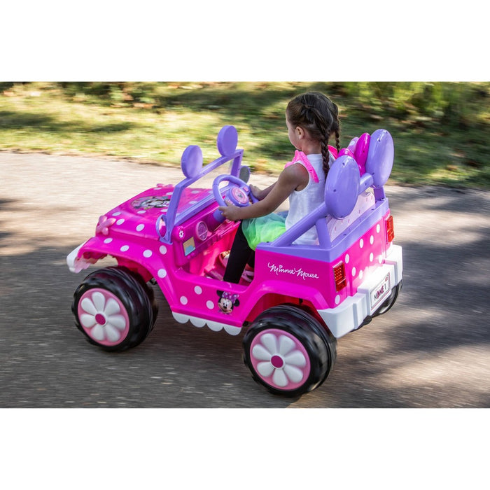 KidTrax 6V Minnie Mouse Flower Power 4x4 Powered Ride-On - Pink (LOCAL PICKUP ONLY)