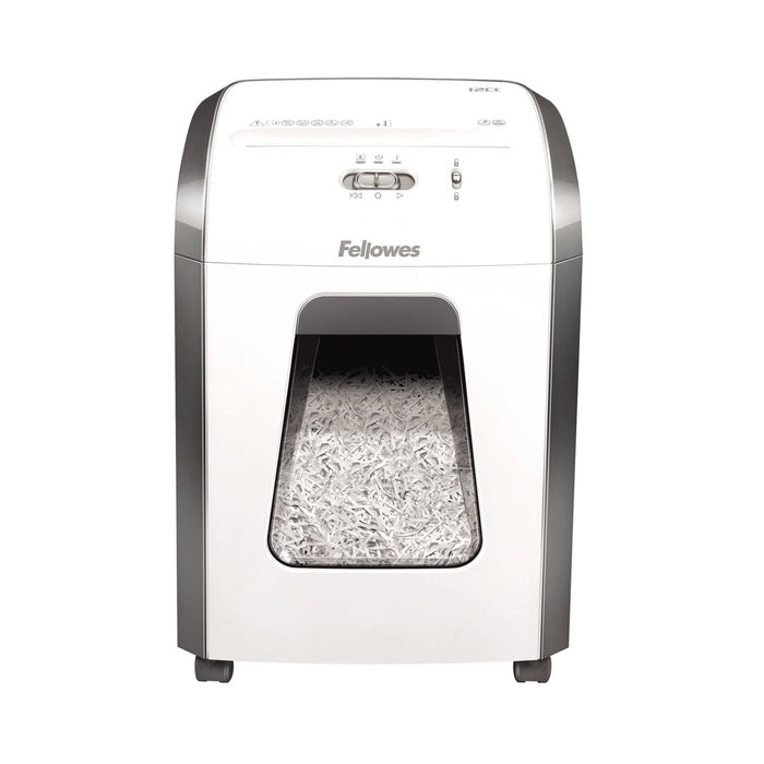 Fellowes Powershred 12-Sheet Cross-Cut Paper Shredder - White (LOCAL PICKUP ONLY)