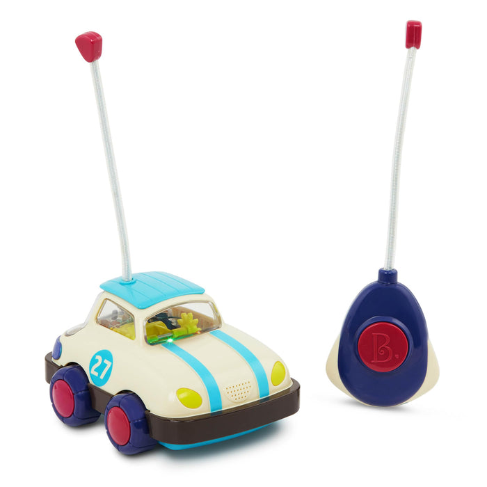 B. Toys- Rally Ripster-Remote Control Car – RC Car For Toddlers, Kids – Light-Up Toy Car – Toy Vehicle – 12 Months +