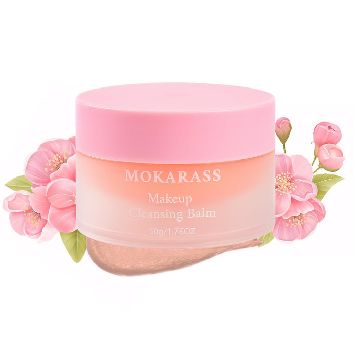 Generic Natural Makeup Cleansing Balm Makeup Melt Balm Infused With Jojoba Seed Oil Grapeseed Oil + Vitamin E -Oil Base Cleanser