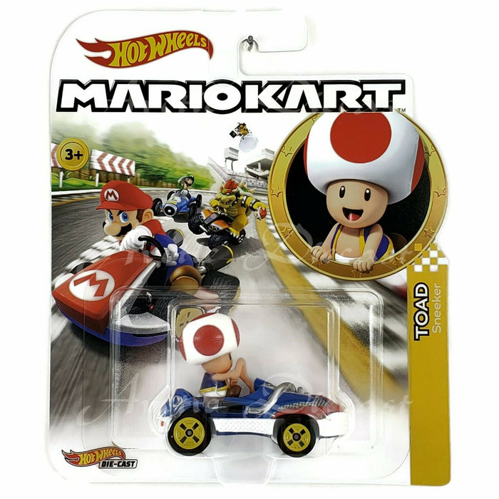 Hot Wheels Car Mariokart Toad