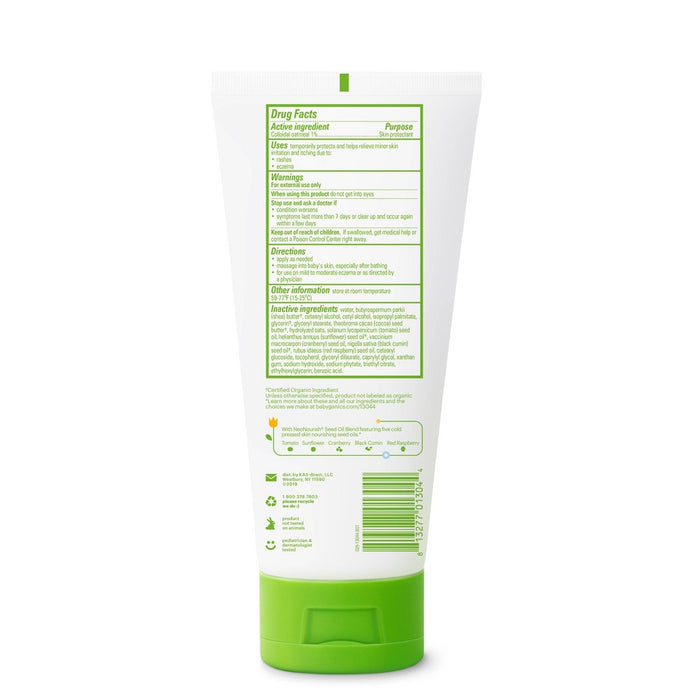 Babyganics Eczema Care Skin Protectant Cream - 8oz -EXP 02/24
