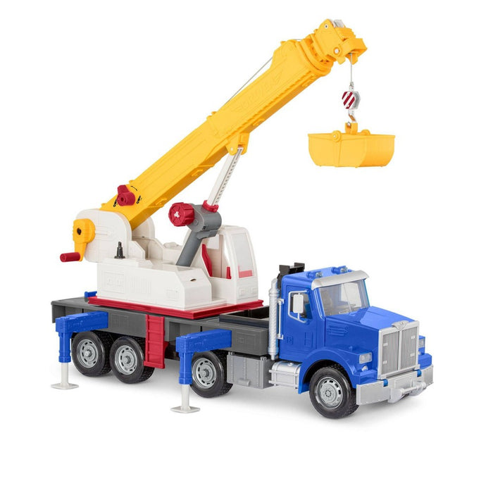 DRIVEN - Large Toy Truck with Movable Parts - Jumbo Crane Truck