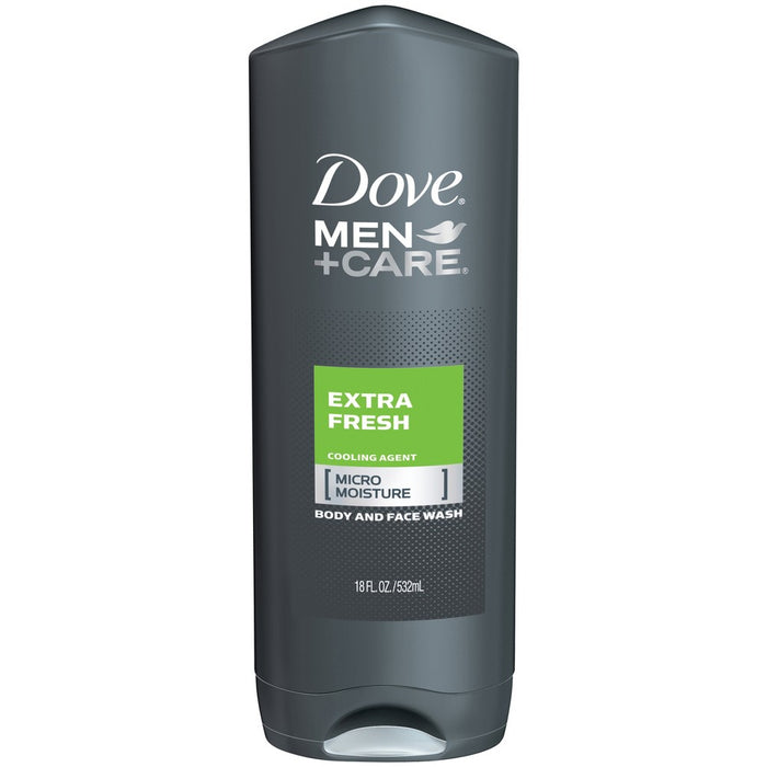 Dove Men+Care Extra Fresh Micro Moisture Cooling Body Wash - 18 fl oz