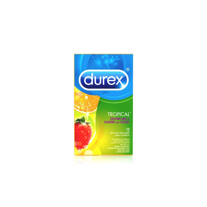 Durex Tropical Flavors - Condom 12ct
