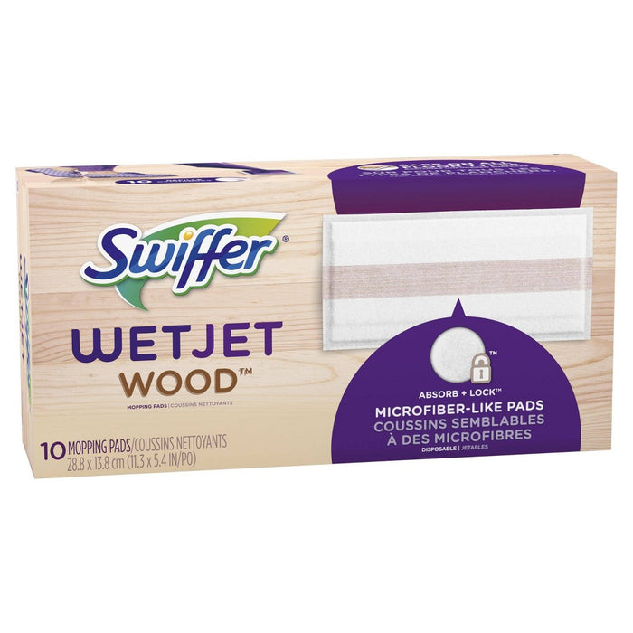 Swiffer WetJet Wood Mopping Pad Refill - 10ct