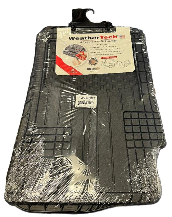 WeatherTech 4pk Floor Mat Black